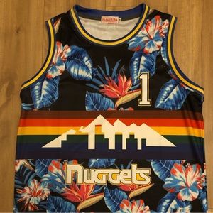 Porter Jr Denver Nuggets Jersey, Mardi gras edition, Mitchell and Ness